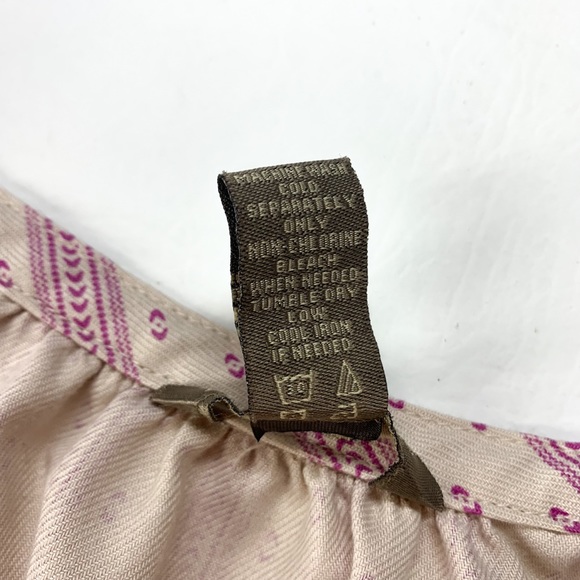 Bit & Bridle Western V Neck Striped Bell Sleeve Blouse - Picture 5 of 8